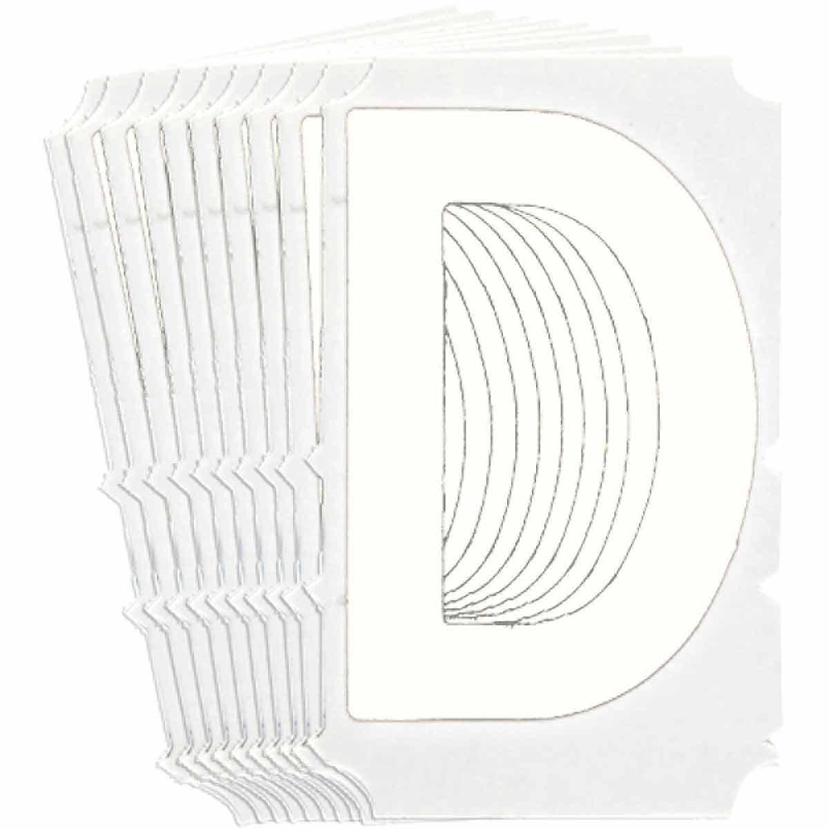 Brady® 5130P-D Letters & Numbers