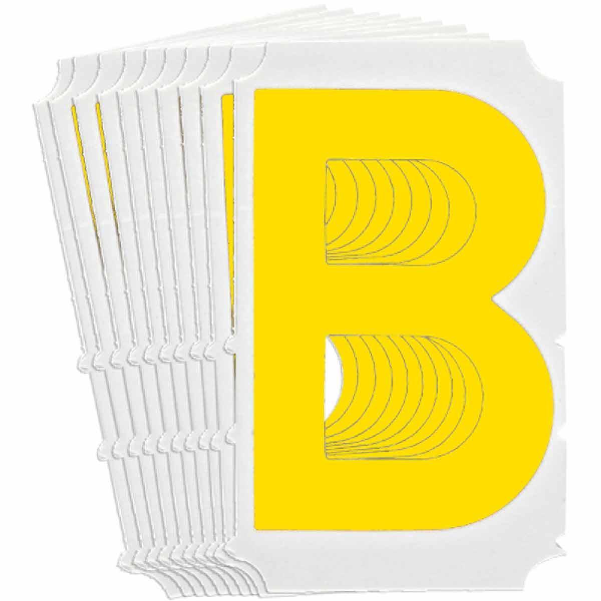Brady® 5150P-B Letters & Numbers