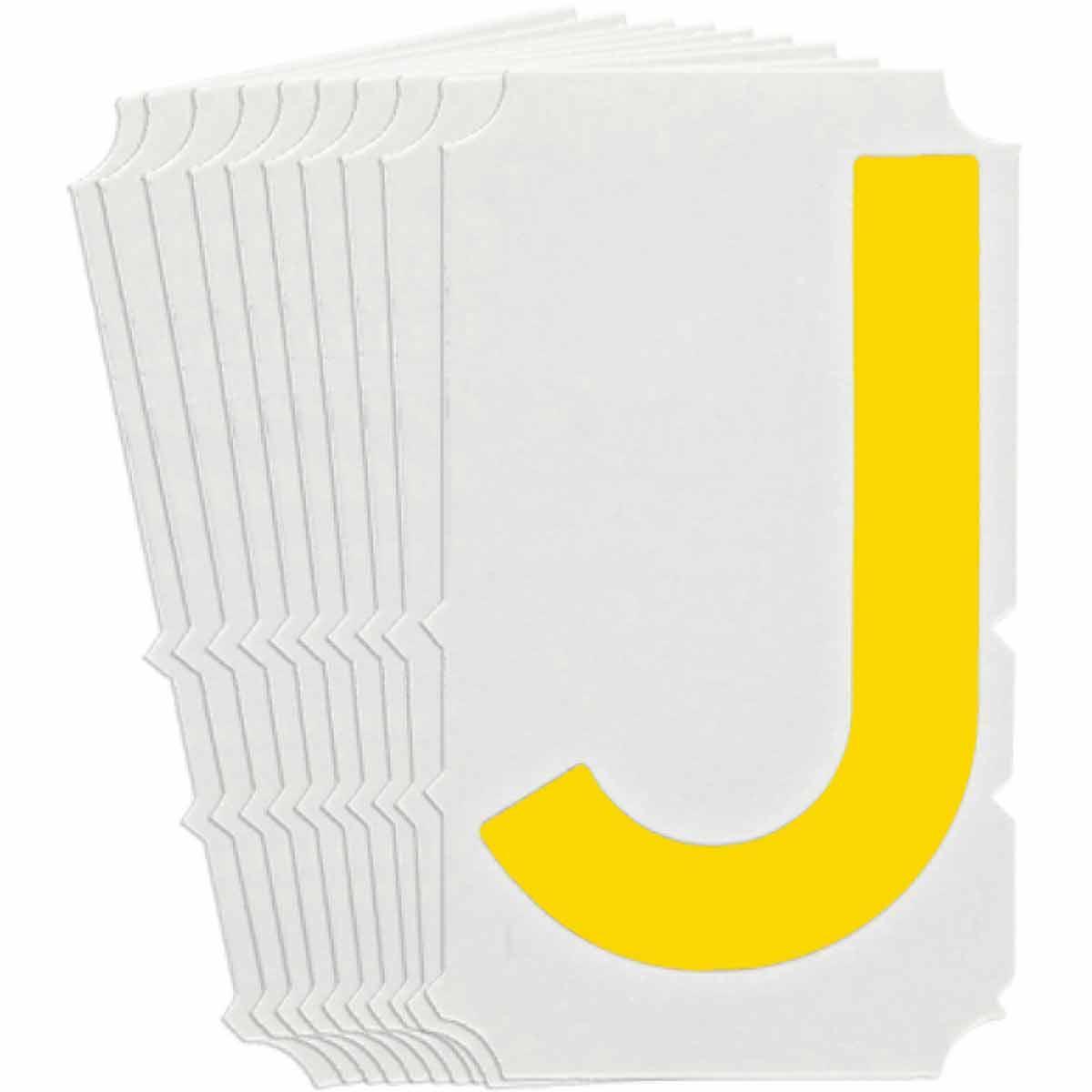 Brady® 5150P-J Letters & Numbers