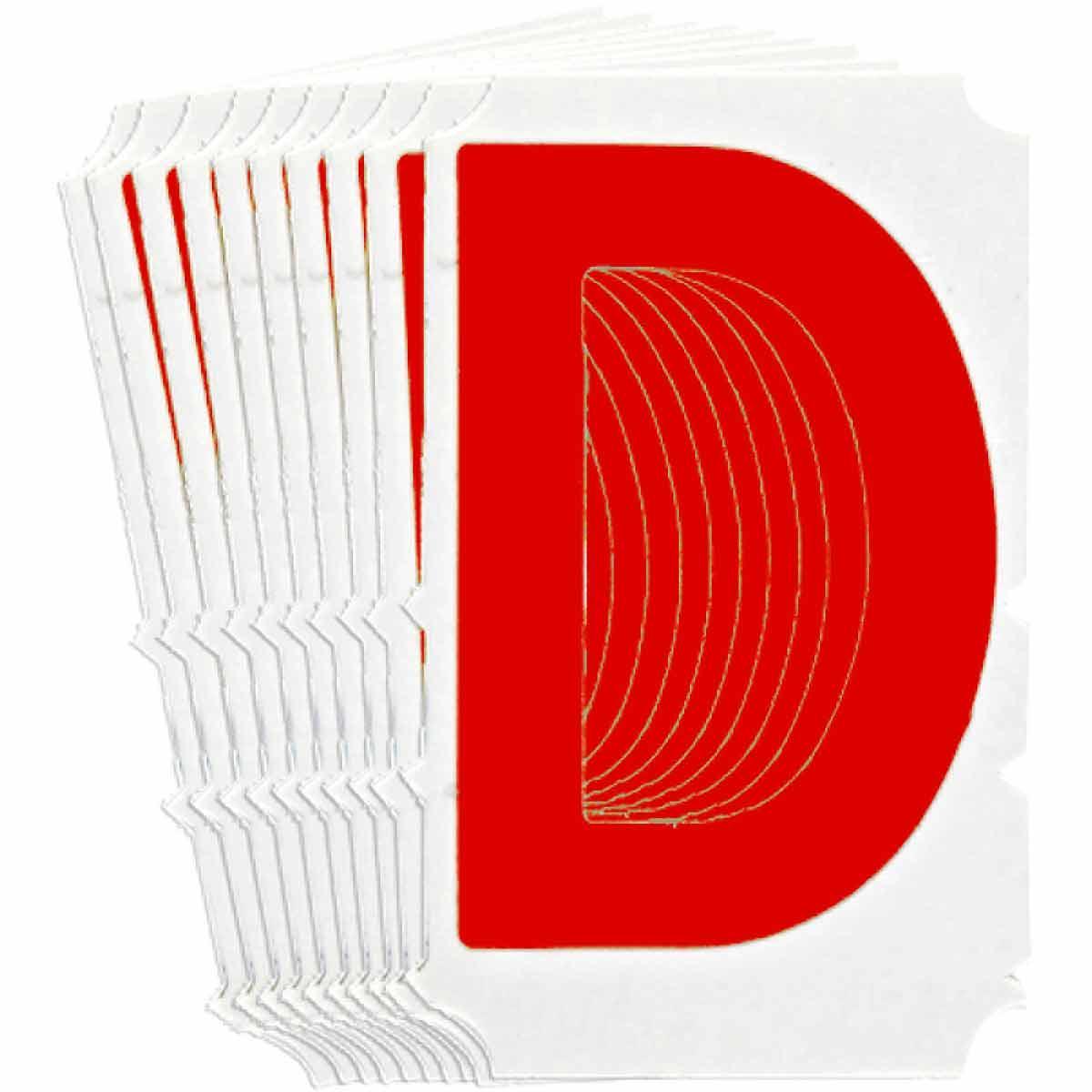 Brady® 5160P-D Letters & Numbers