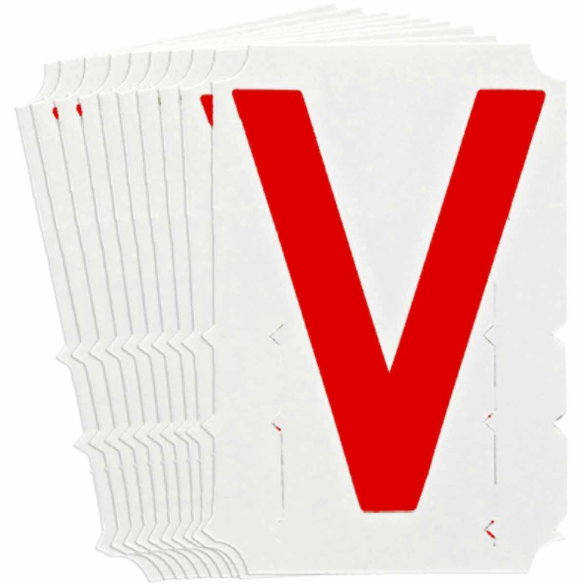 Brady® 5160P-V Letters & Numbers