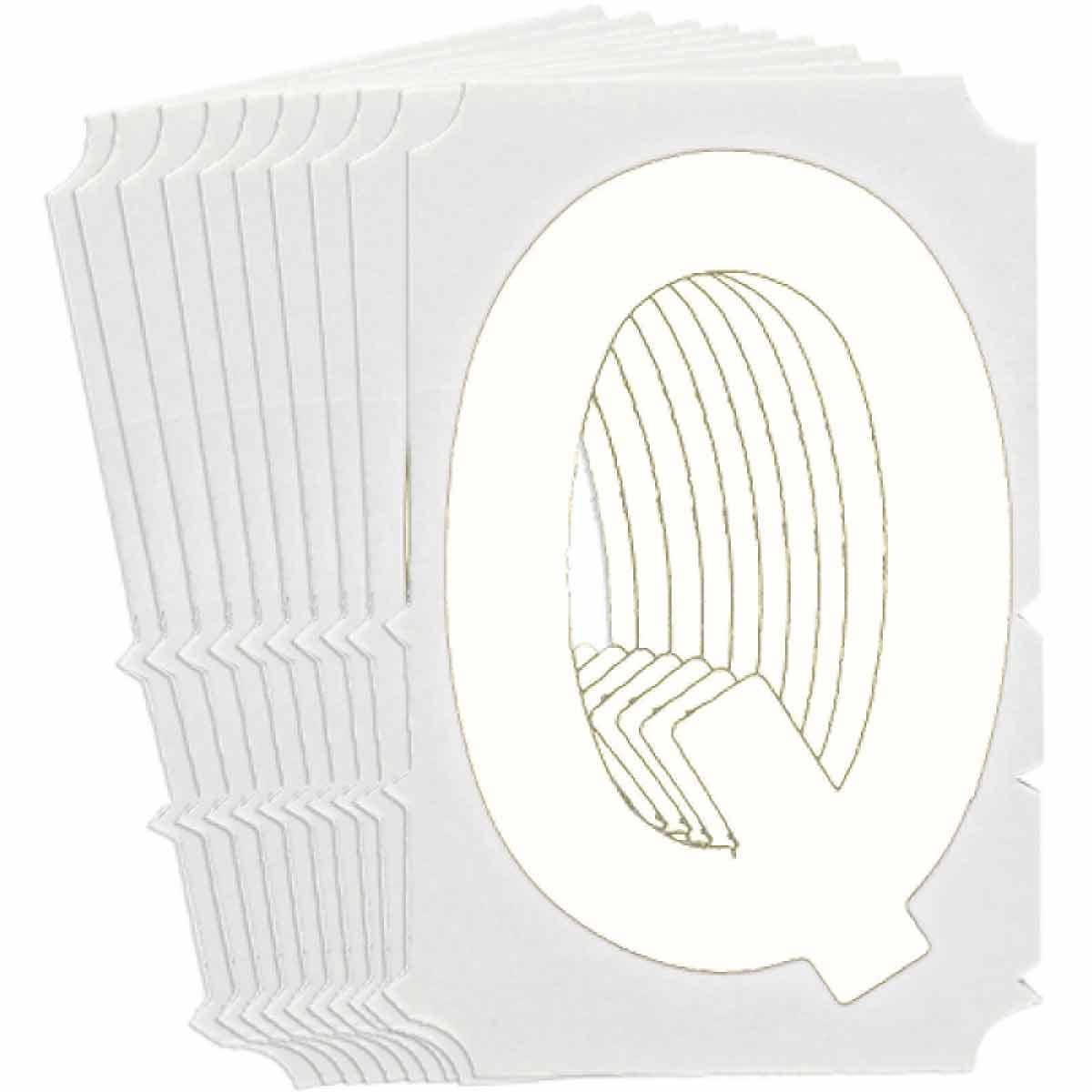 Brady® 5170P-Q Letters & Numbers