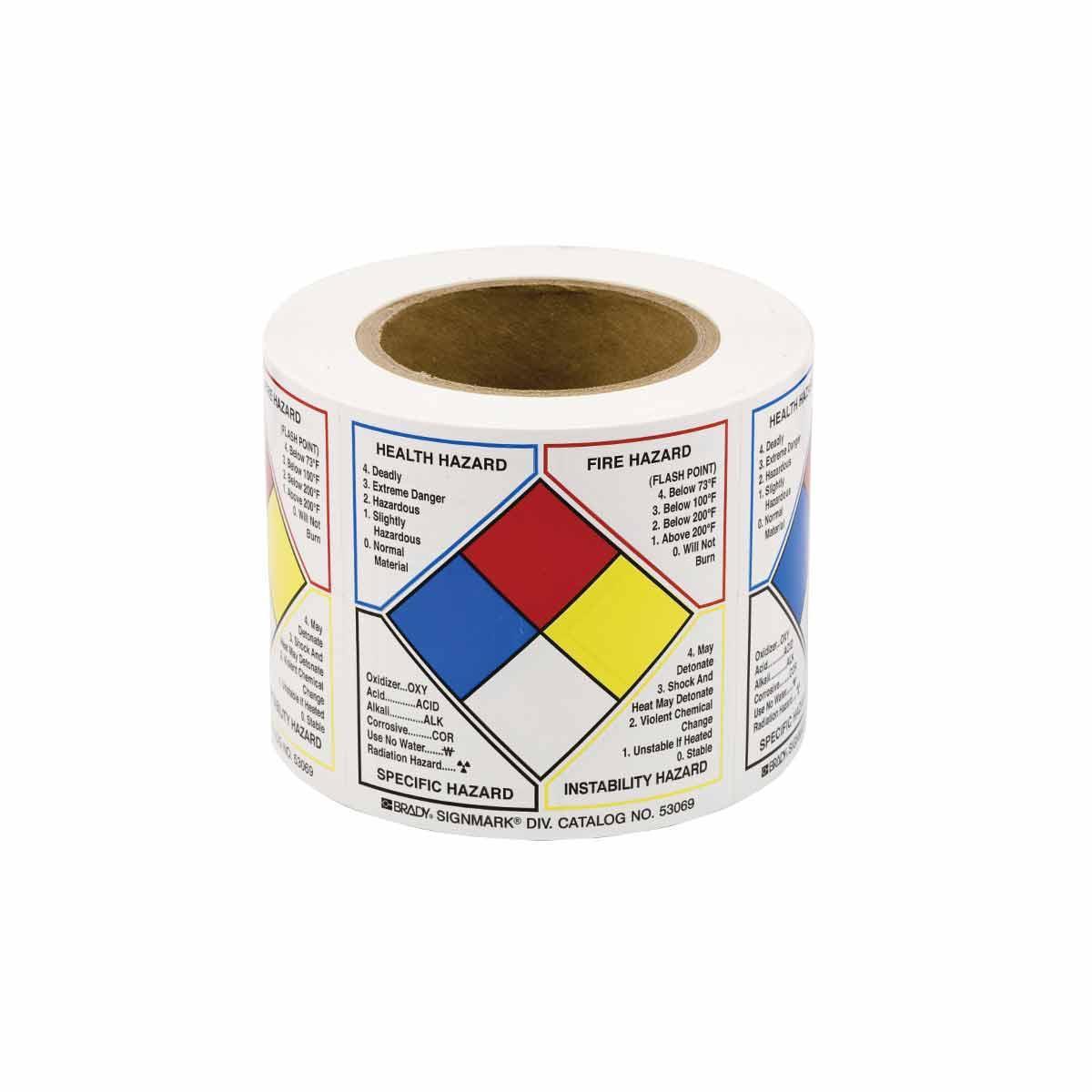 Brady® 53069 Safety & Facility Labels