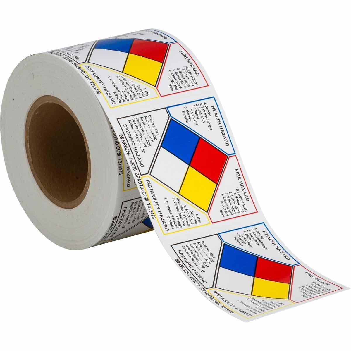 Brady® 53070 Safety & Facility Labels