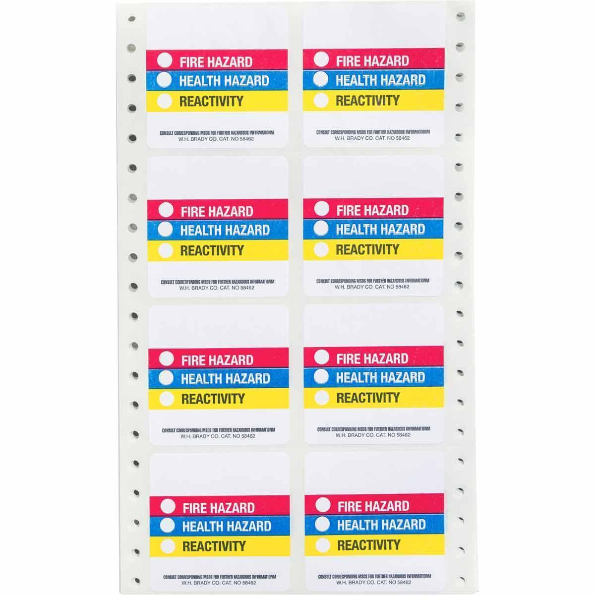 Brady® 58462 Safety & Facility Labels