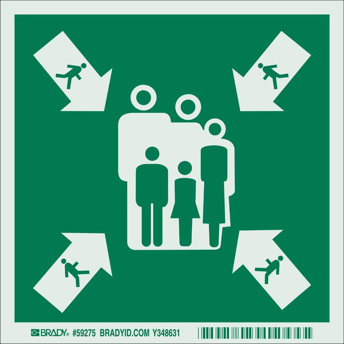 Brady® 59275 Safety & Facility Labels
