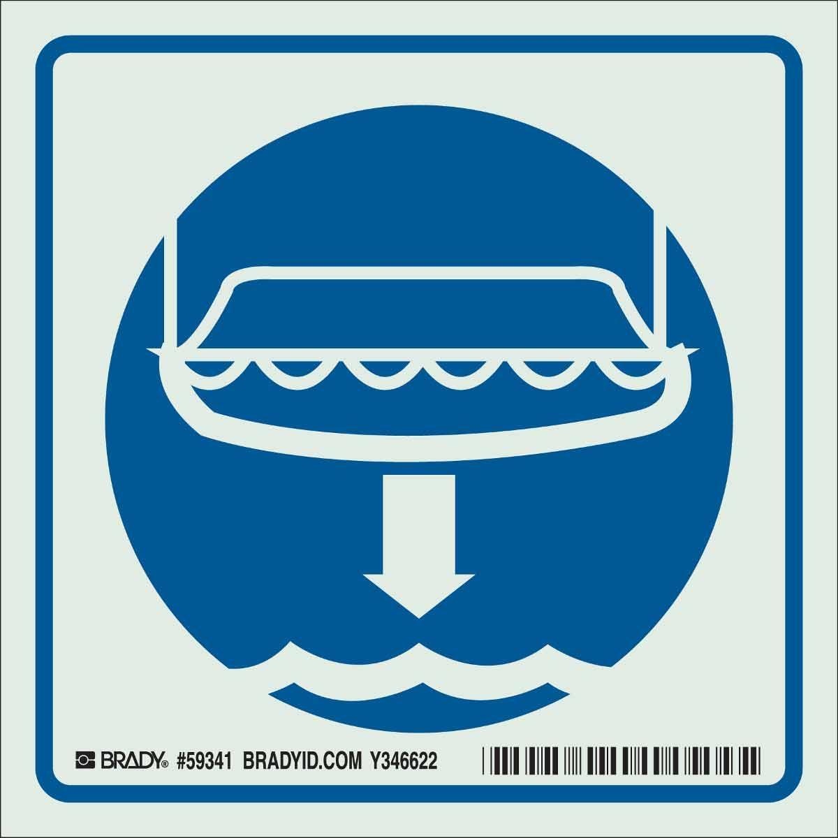 Brady® 59342 Marine & IMO Signs