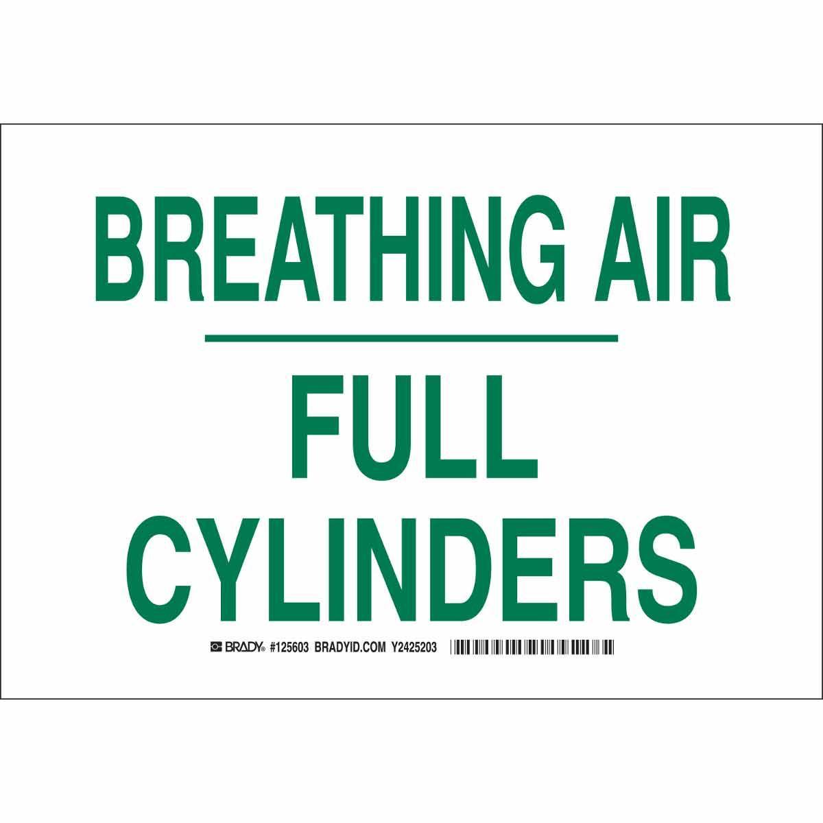 Brady® 125602 Chemical & Hazardous Material Signs