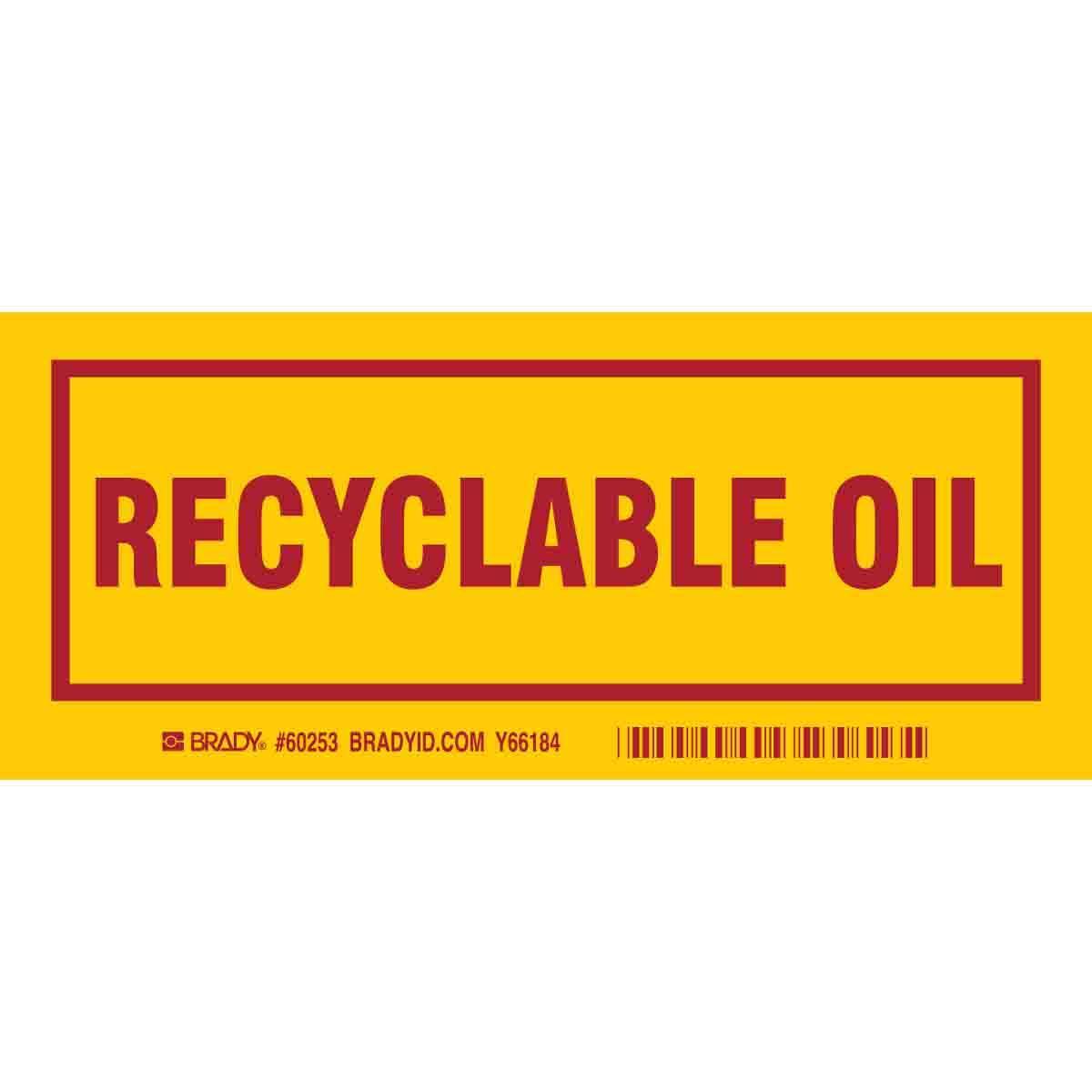 Brady® 60253 Safety & Facility Labels