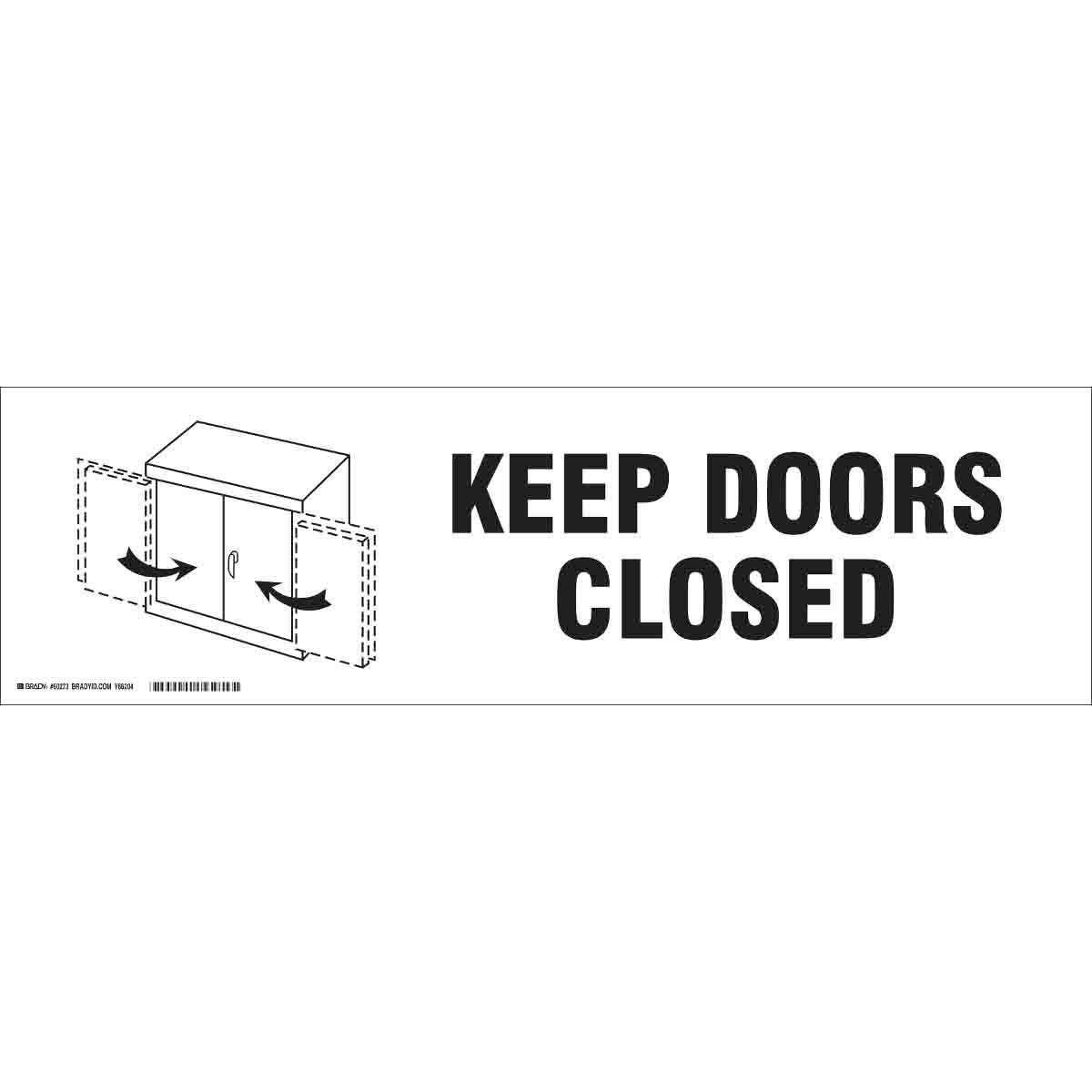 Brady® 60273 Safety & Facility Labels