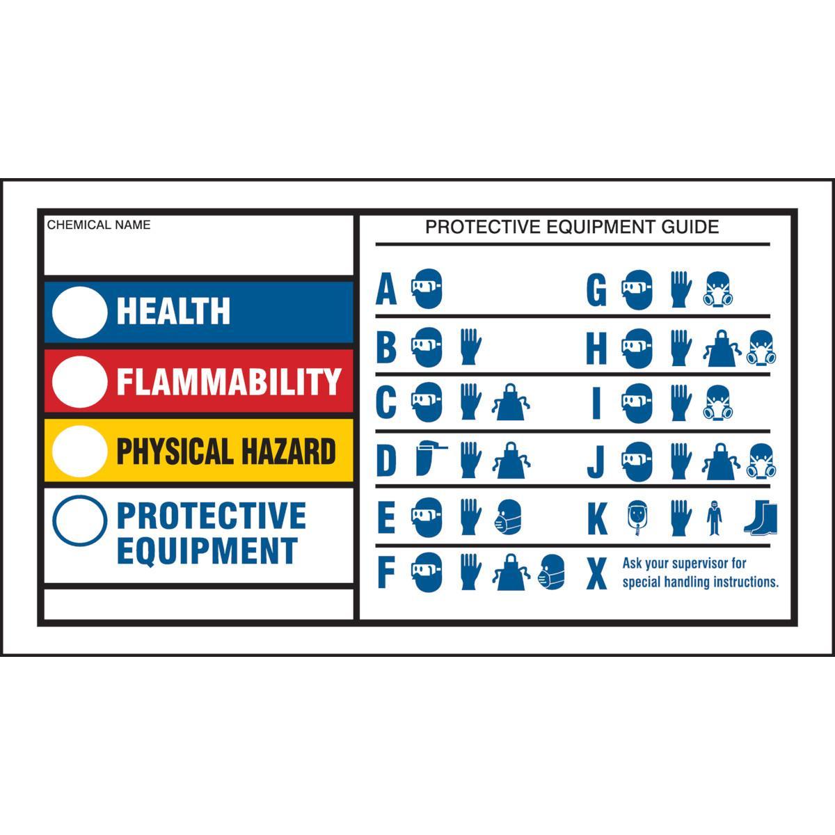 Brady® 60334 Safety & Facility Labels