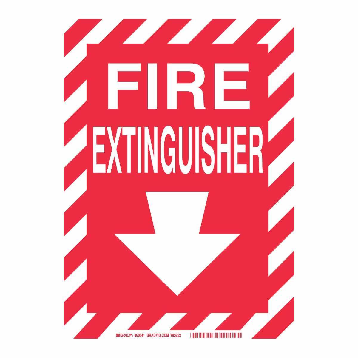 Brady® 60541 Fire, Emergency, Exit & First Aid Signs