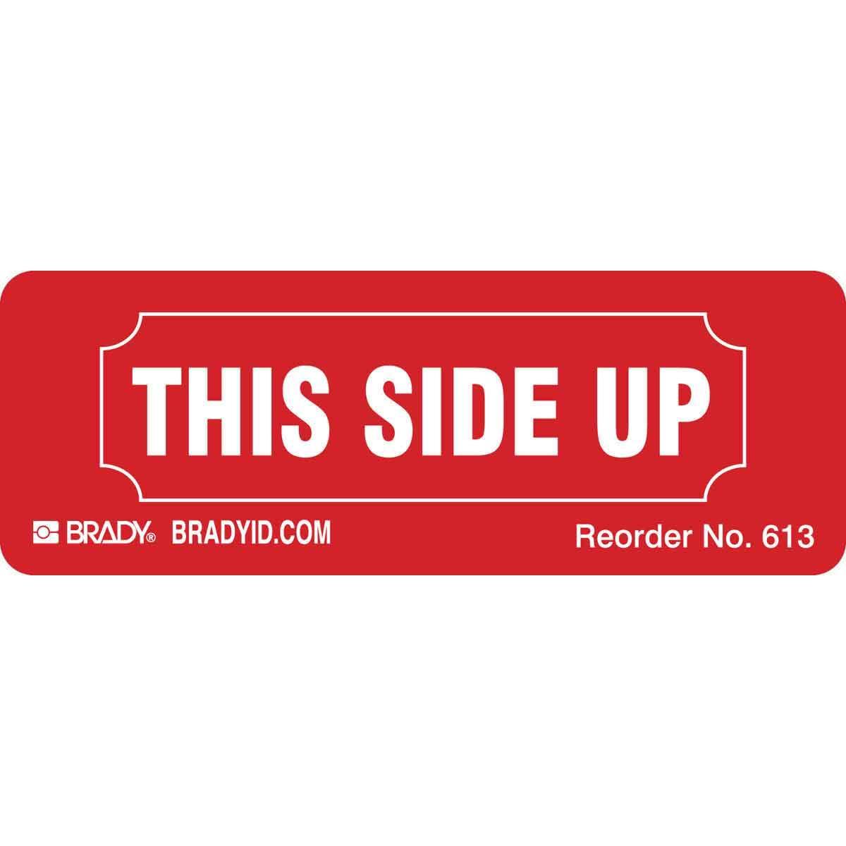 Brady® 613LS Safety & Facility Labels