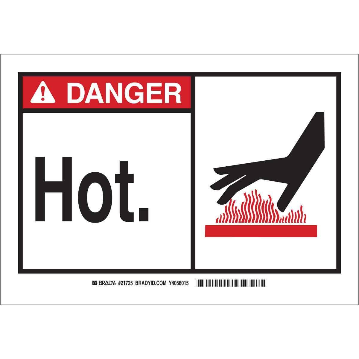 Brady® 49841 Accident Prevention Signs