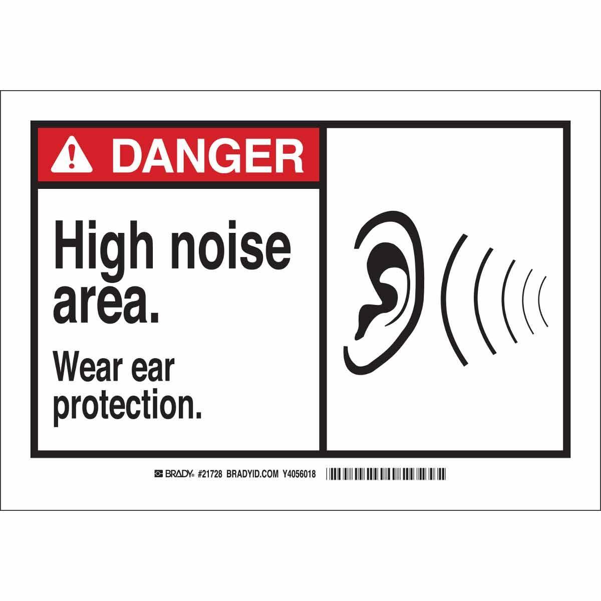 Brady® 62756 Accident Prevention Signs