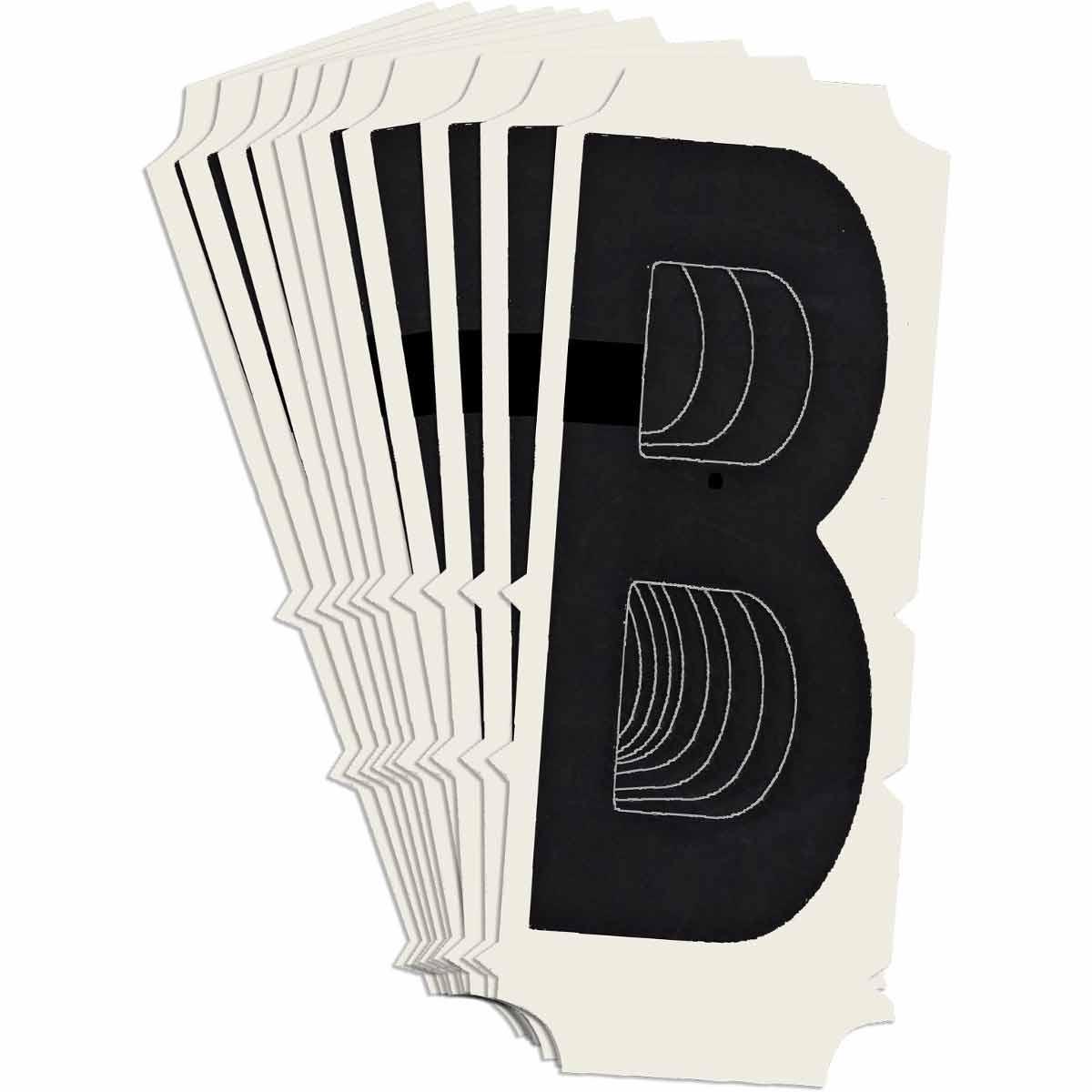 Brady® 6450P-B Letters & Numbers
