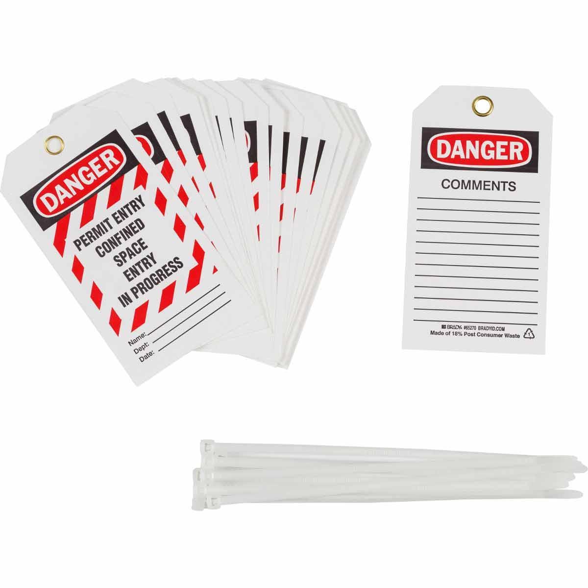 Brady® 65270 Safety & Facility Tags