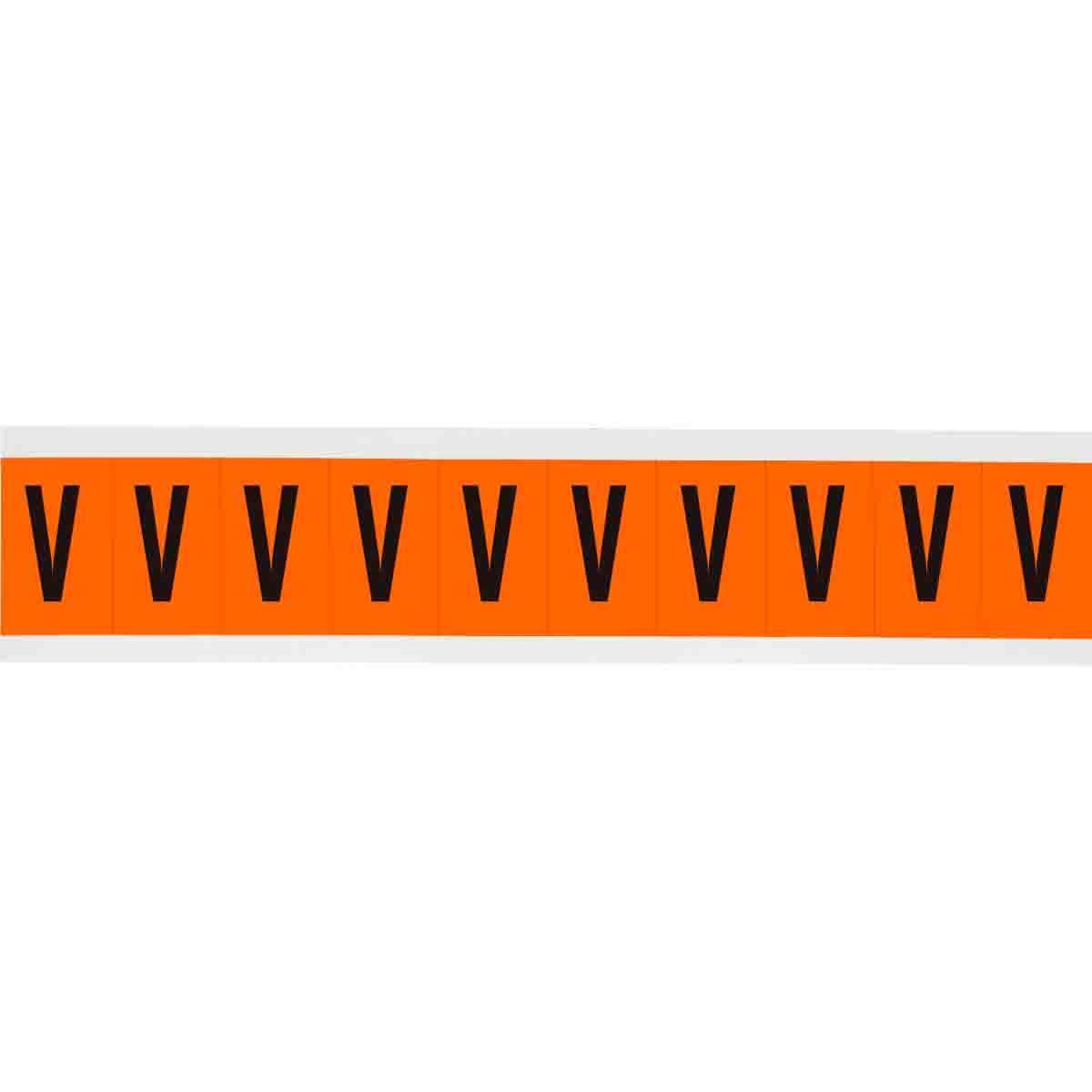 Brady® 6560-V Letters & Numbers