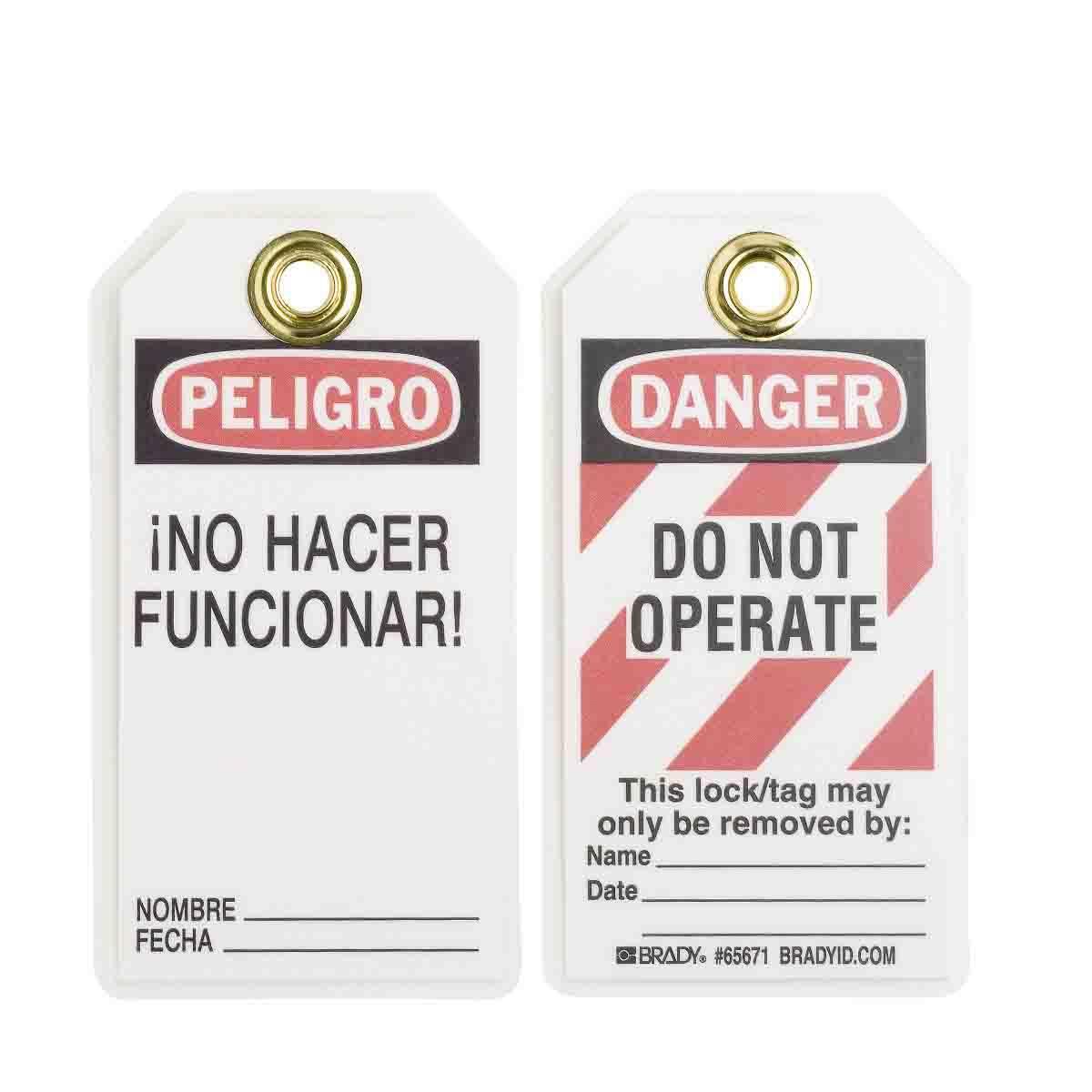 Brady® 65671 Safety & Facility Tags