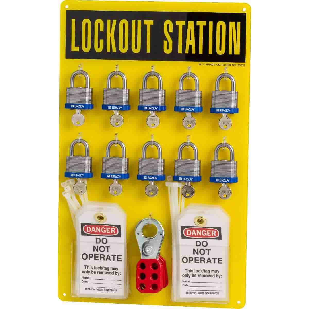 Brady® 65680 Lockout Stations & Kits