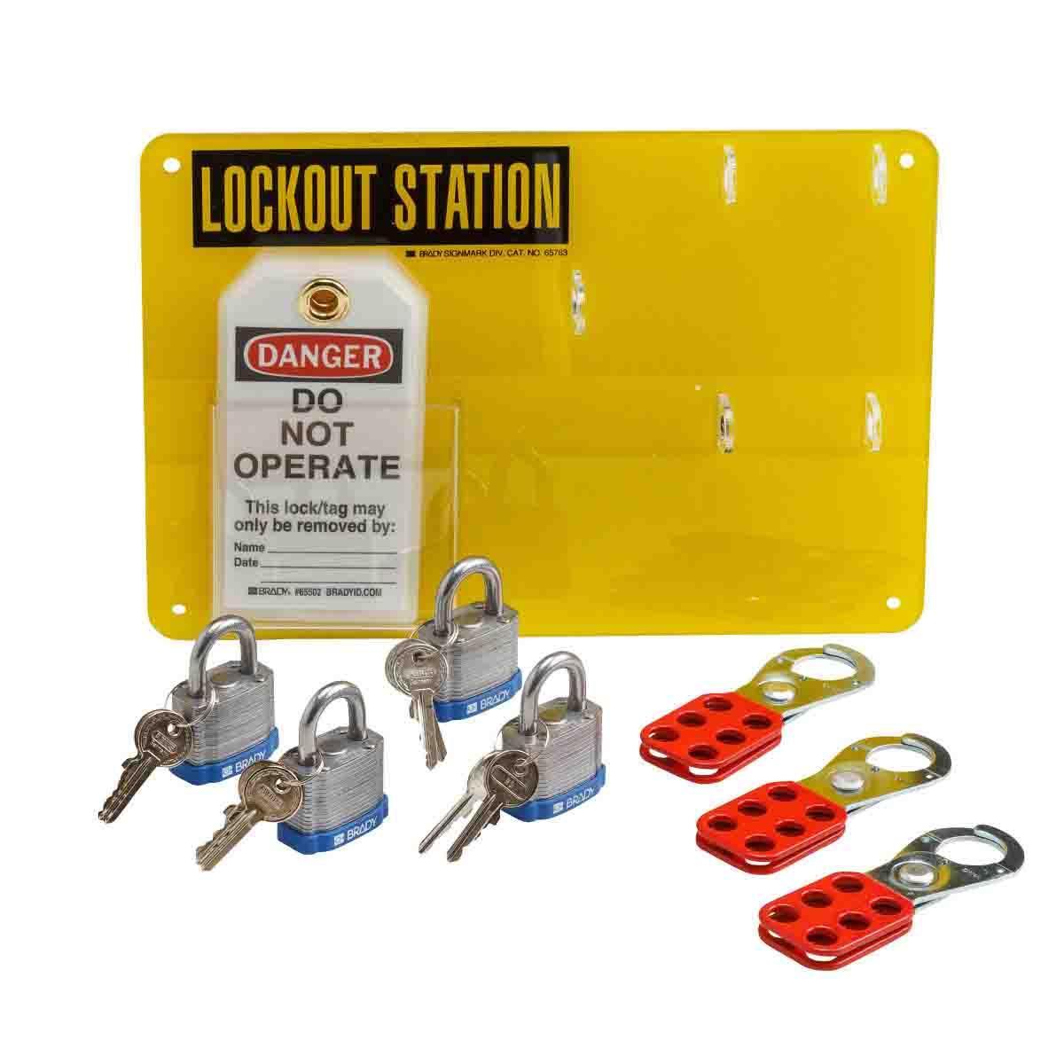 Brady® 65764 Lockout Stations & Kits