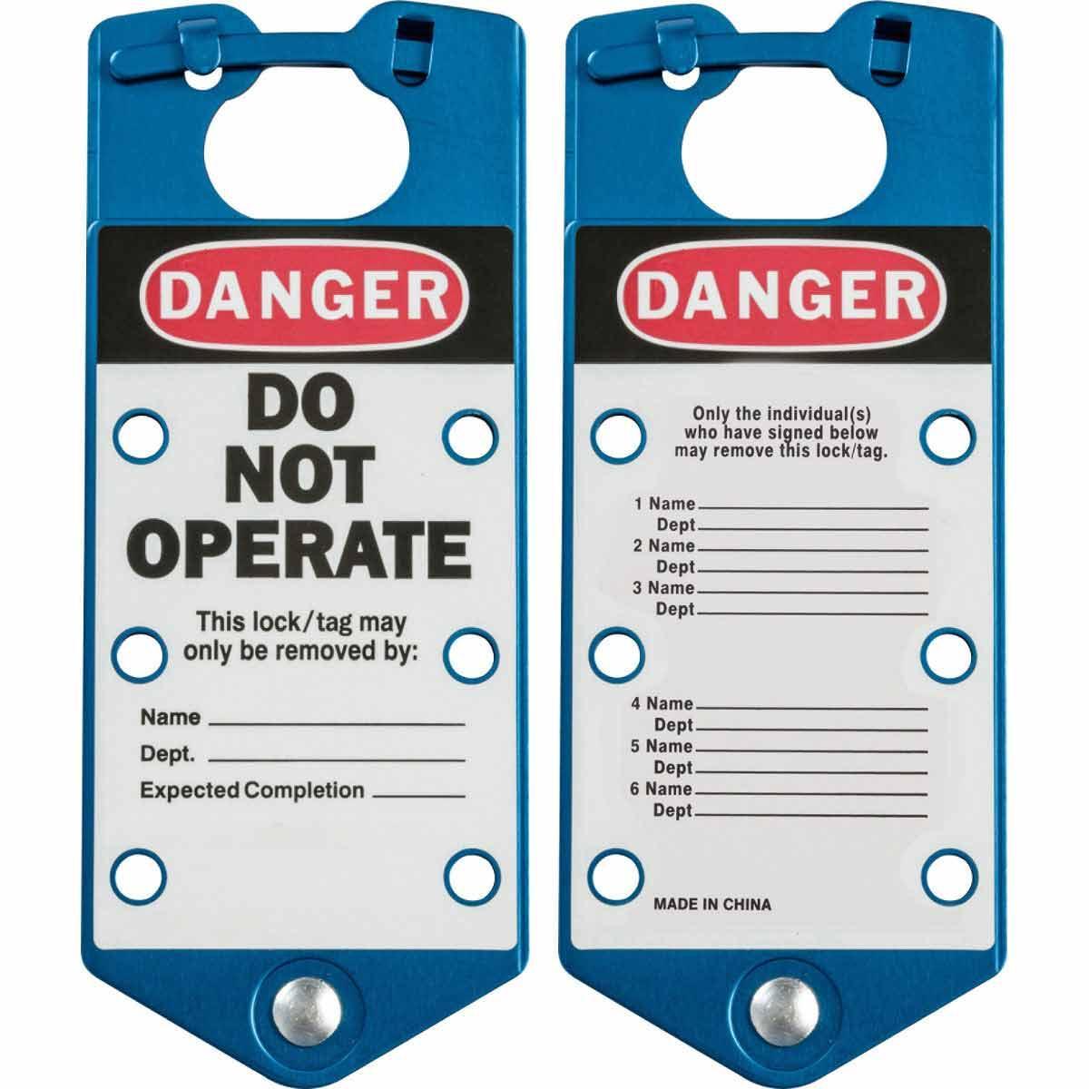 Brady® 65972 Lockout Hasps