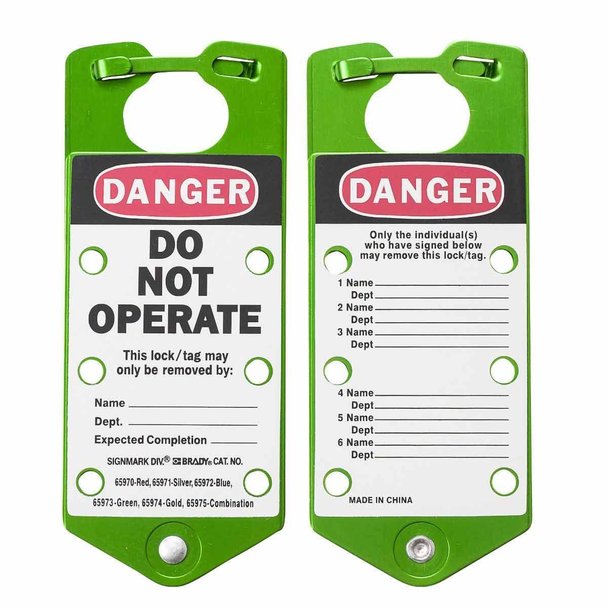 Brady® 65973 Lockout Hasps