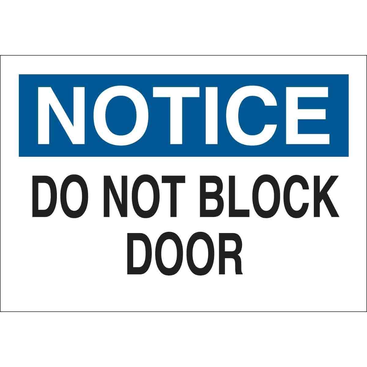 Brady® 69091 Access & Security Signs