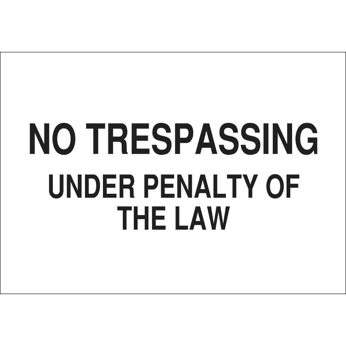 Brady® 40795 Access & Security Signs