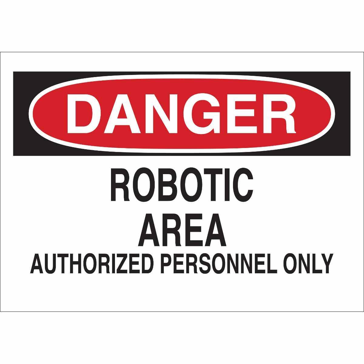 Brady® 69461 Access & Security Signs