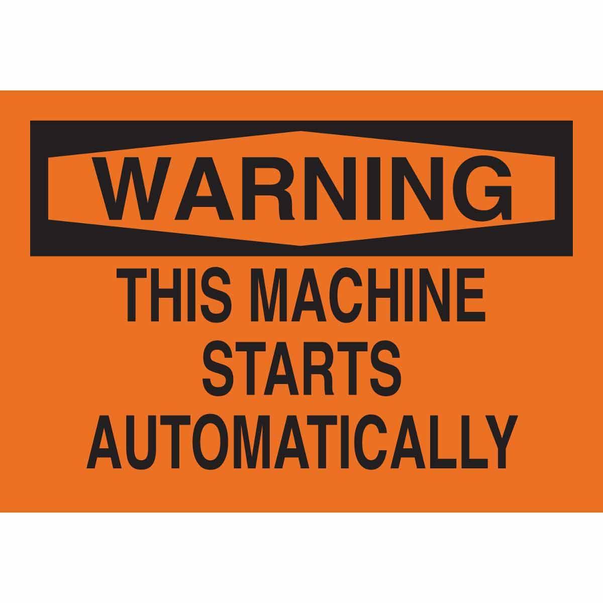 Brady® 69611 Accident Prevention Signs