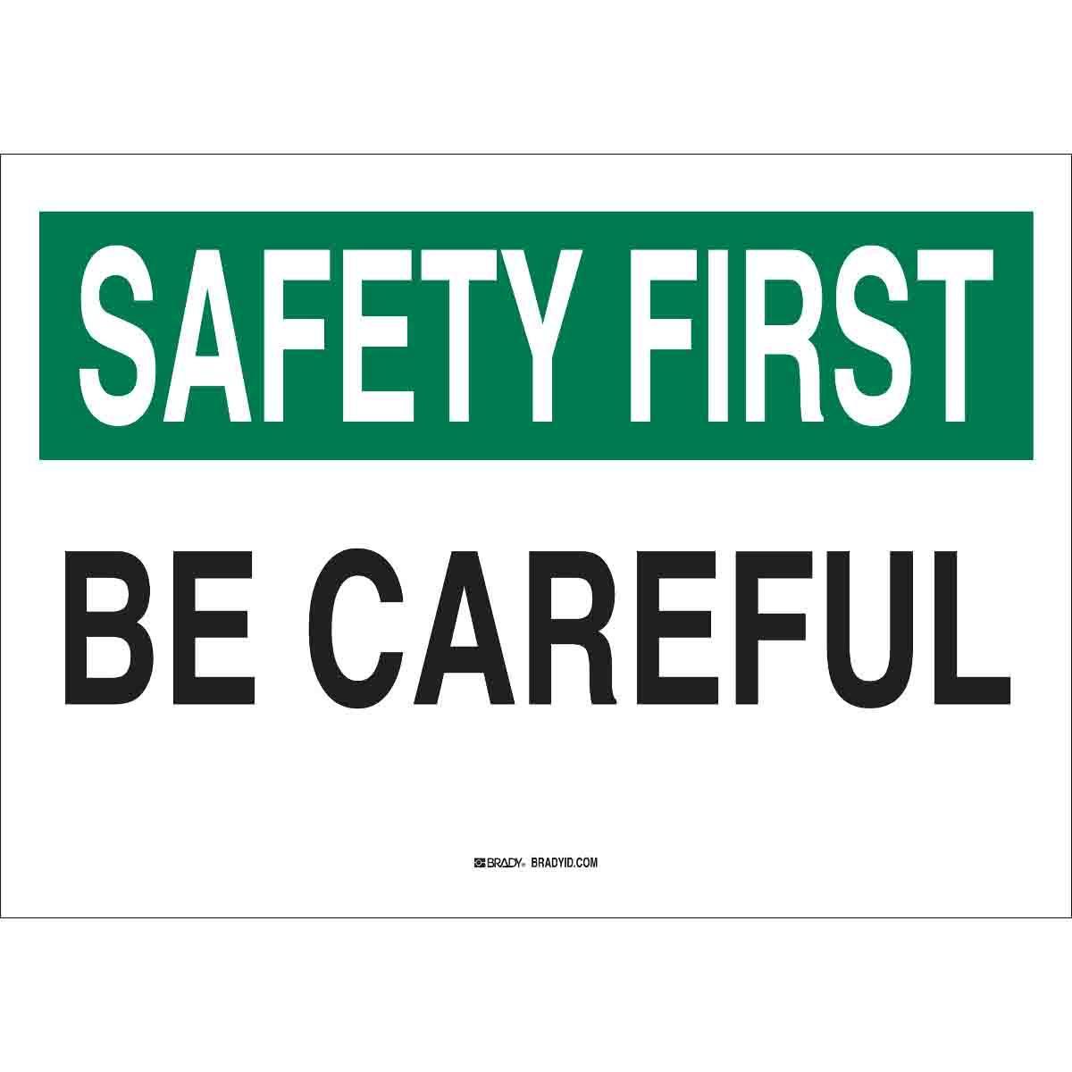 Brady® 69755 Accident Prevention Signs