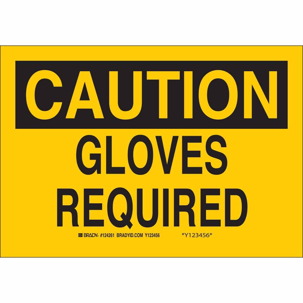 Brady® 70358 Accident Prevention Signs