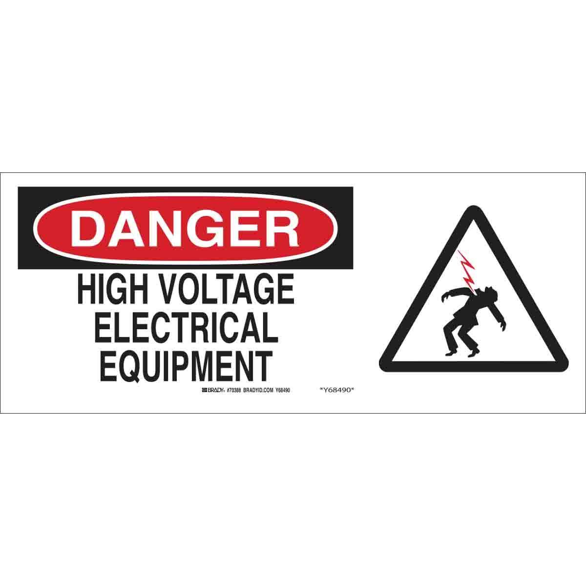 Brady® 70388 Accident Prevention Signs