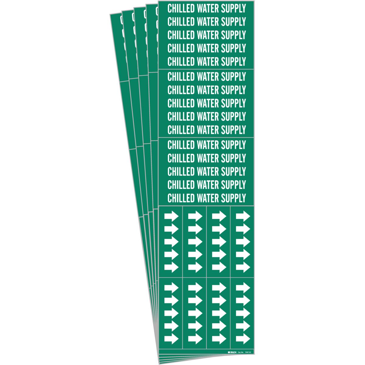 Brady® 7109-4-PK Pipe Markers