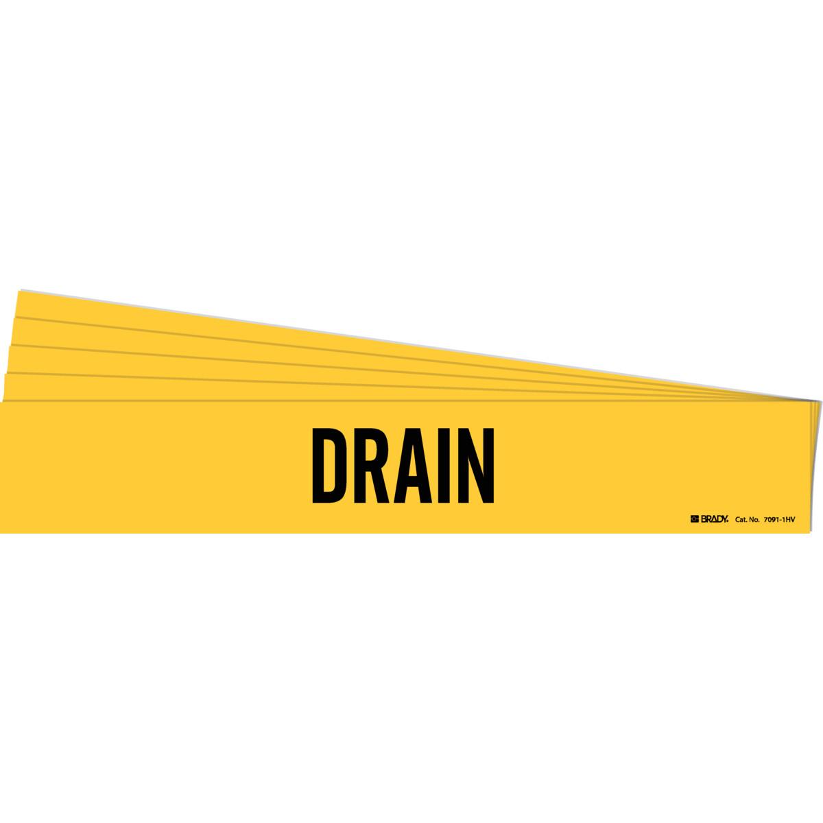 Brady® 7374-4-PK Pipe Markers
