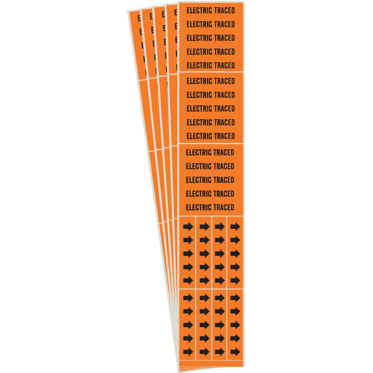 Brady® 7233-4-PK Pipe Markers