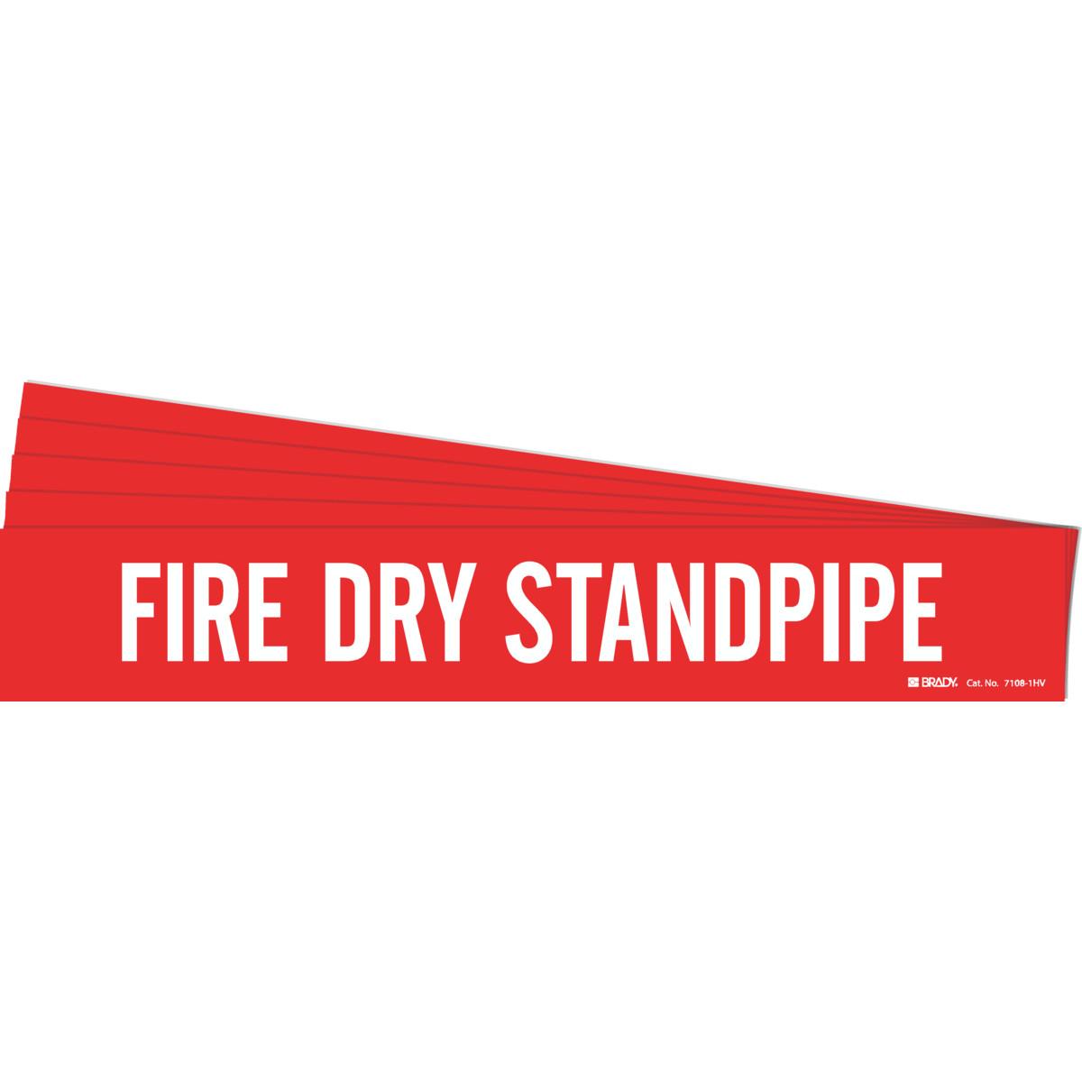 Brady® 7028-4-PK Pipe Markers