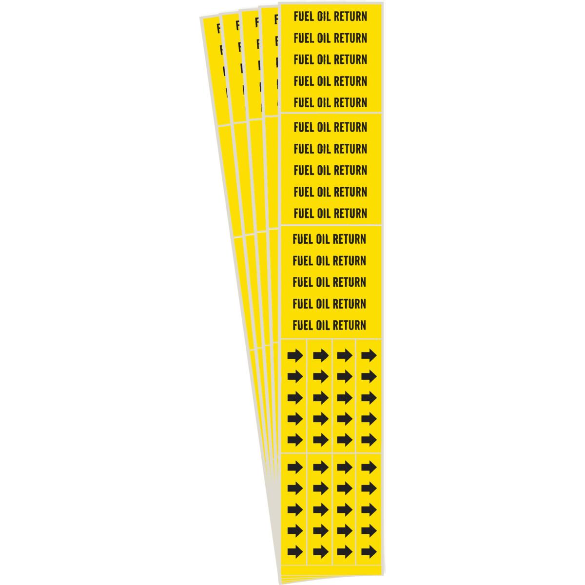Brady® 8809-4-PK Pipe Markers