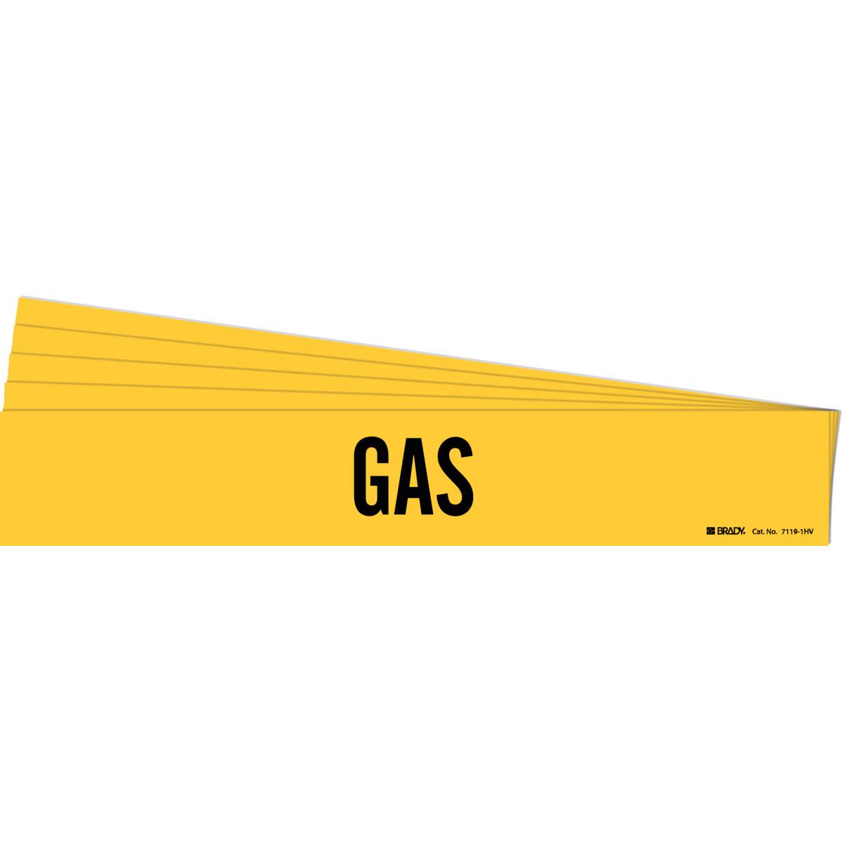 Brady® 7254-1HV-PK Pipe Markers