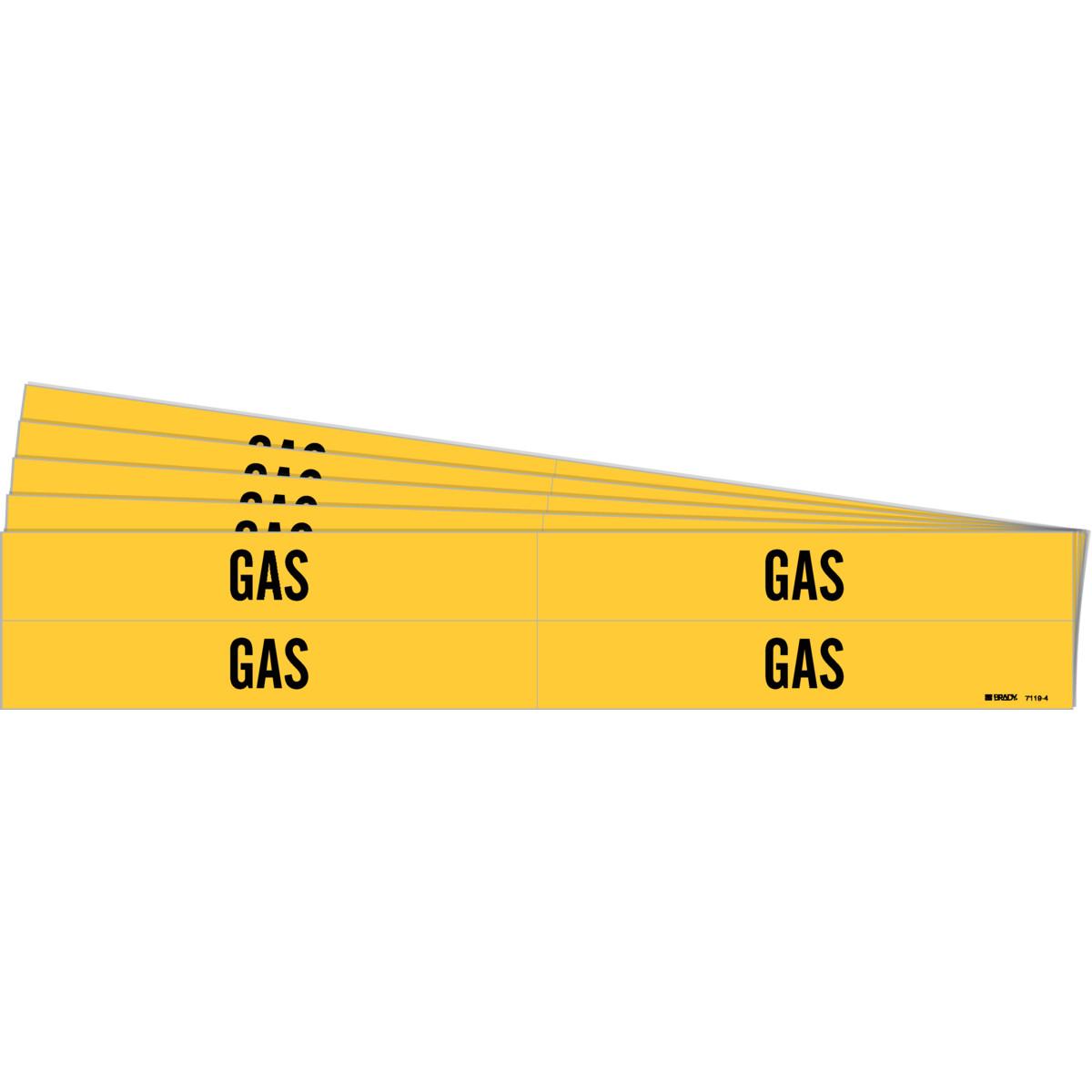 Brady® 7022-4-PK Pipe Markers