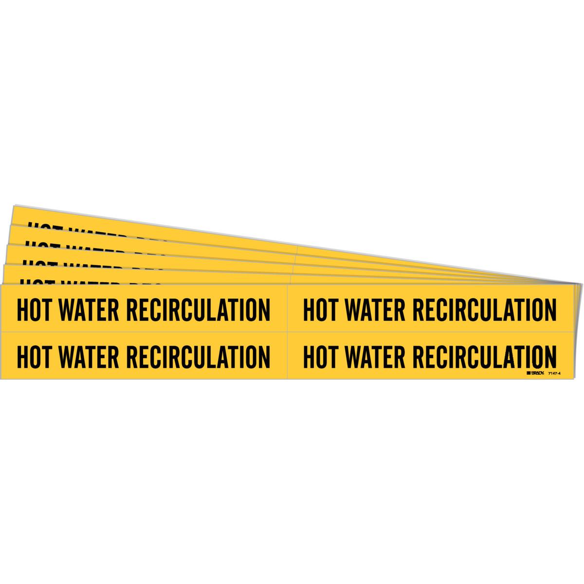 Brady® 7014-4-PK Pipe Markers