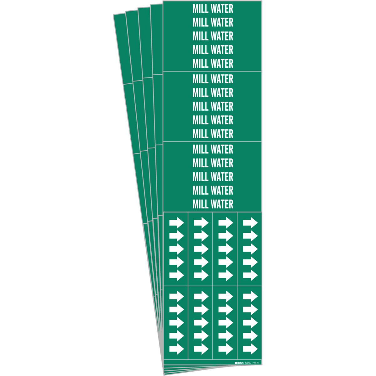 Brady® 7292-4-PK Pipe Markers