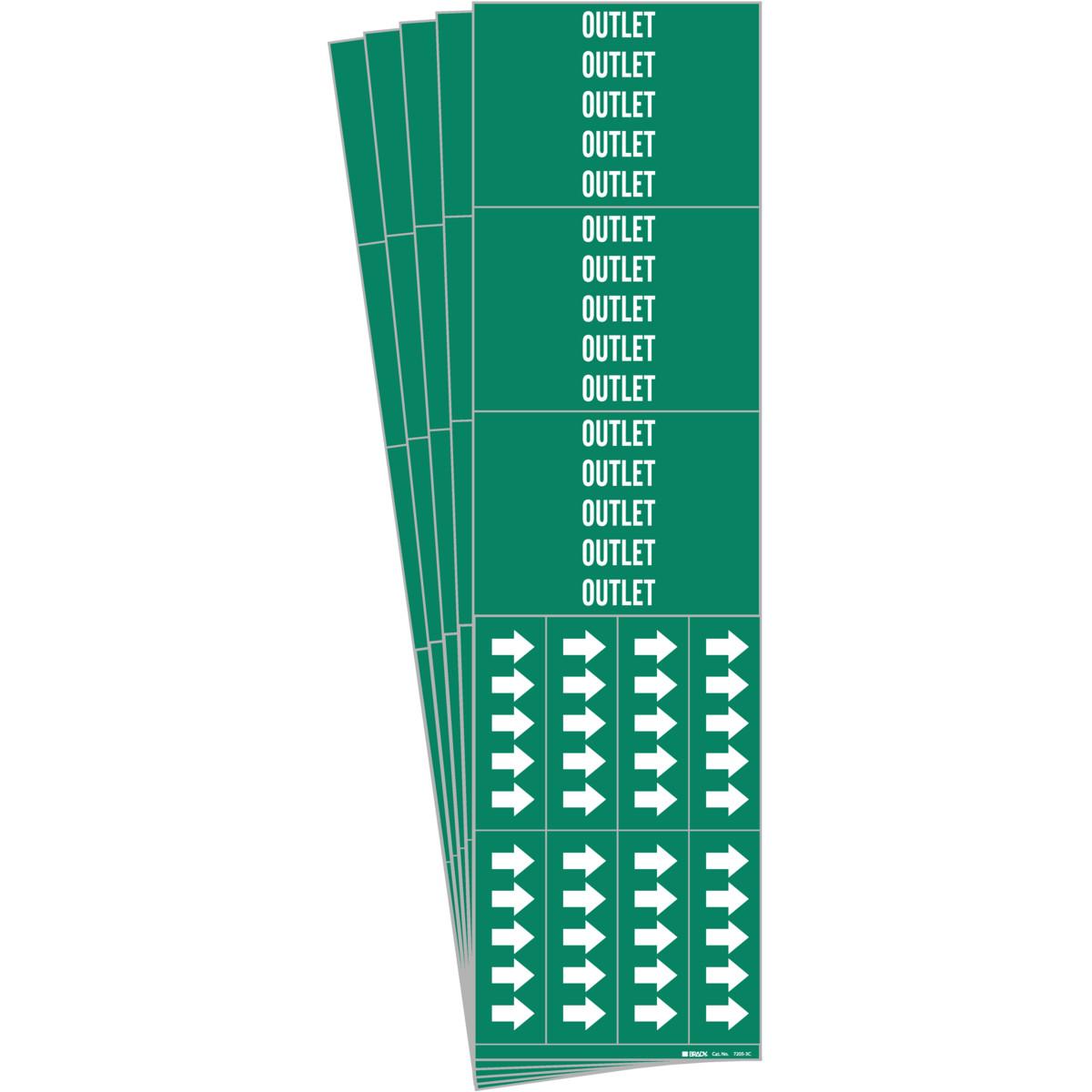Brady® 105761-PK Pipe Markers