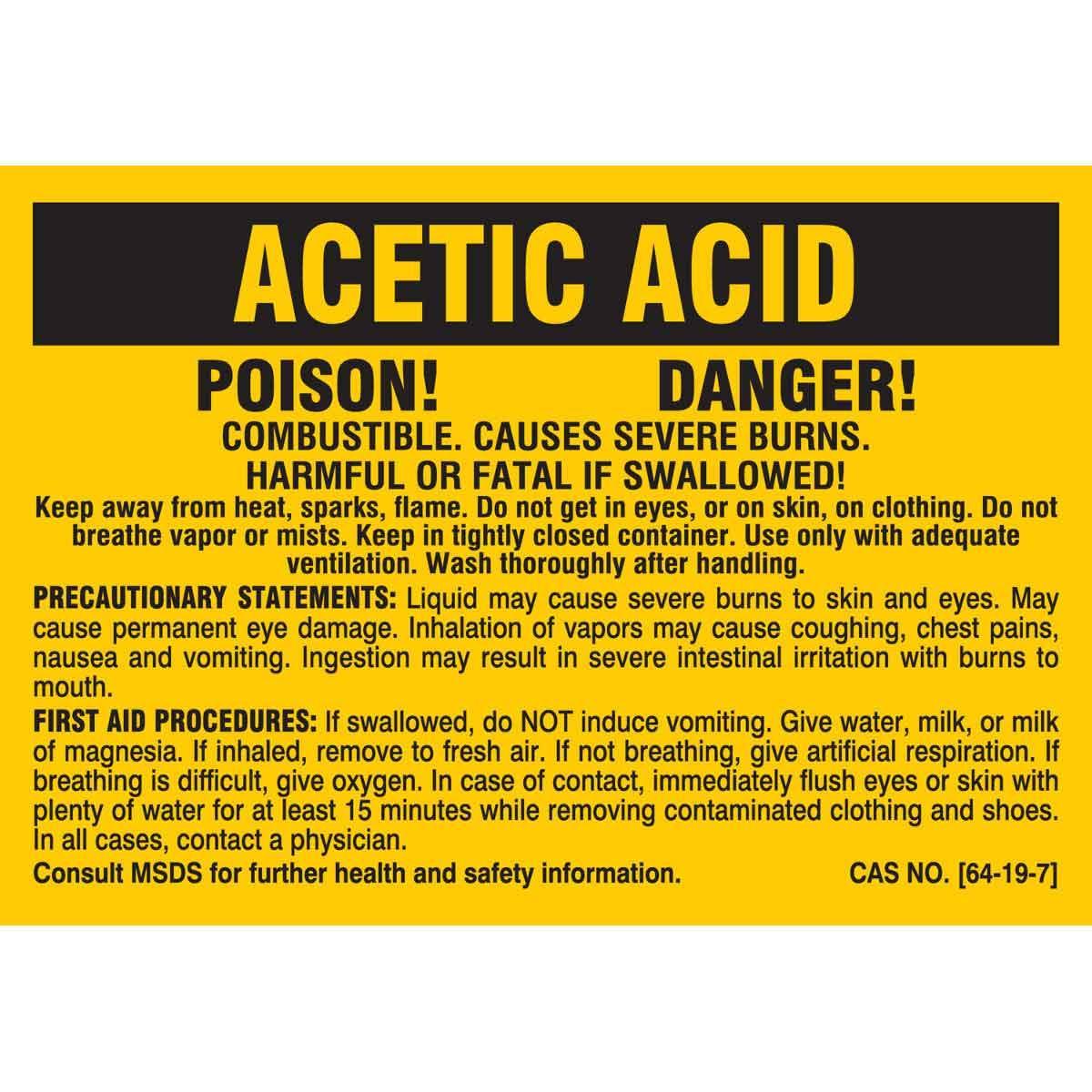Brady® 7228PLS Safety & Facility Labels