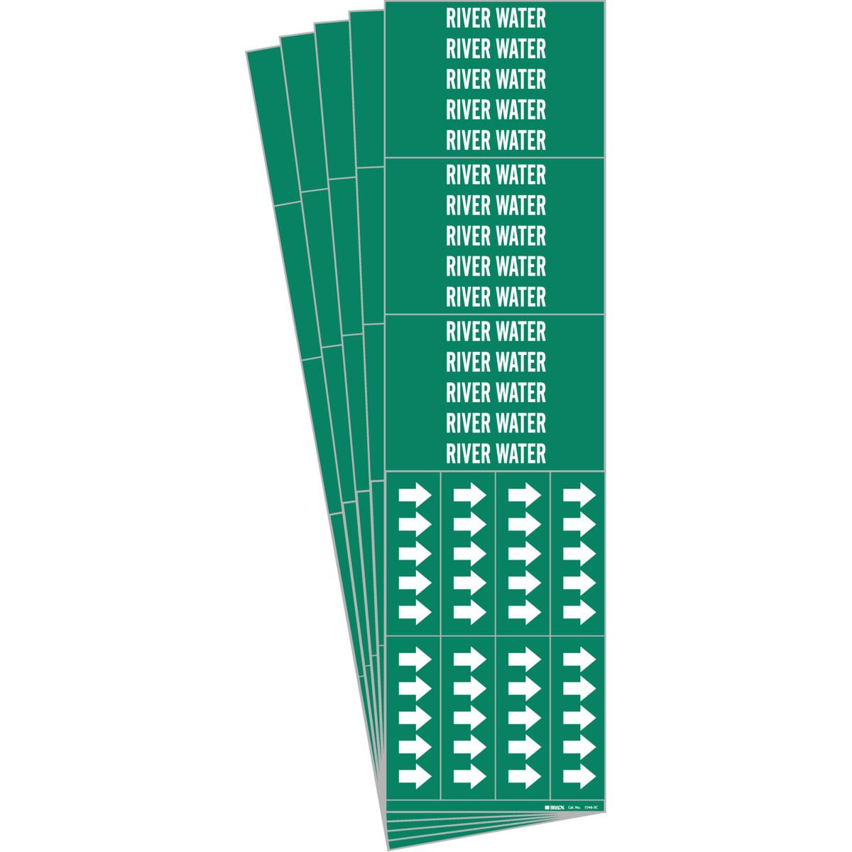 Brady® 7245-4-PK Pipe Markers