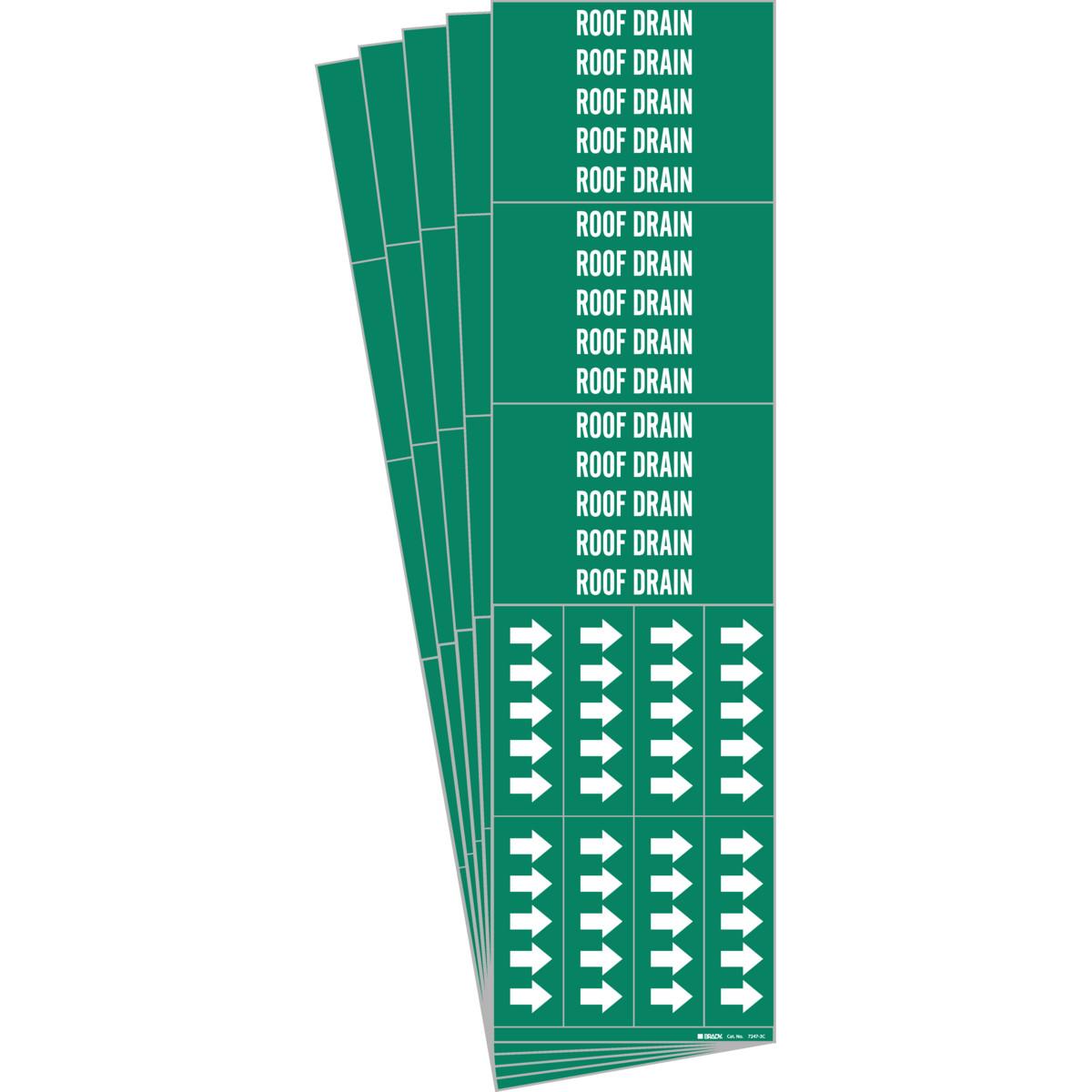 Brady® 7275-3C-PK Pipe Markers