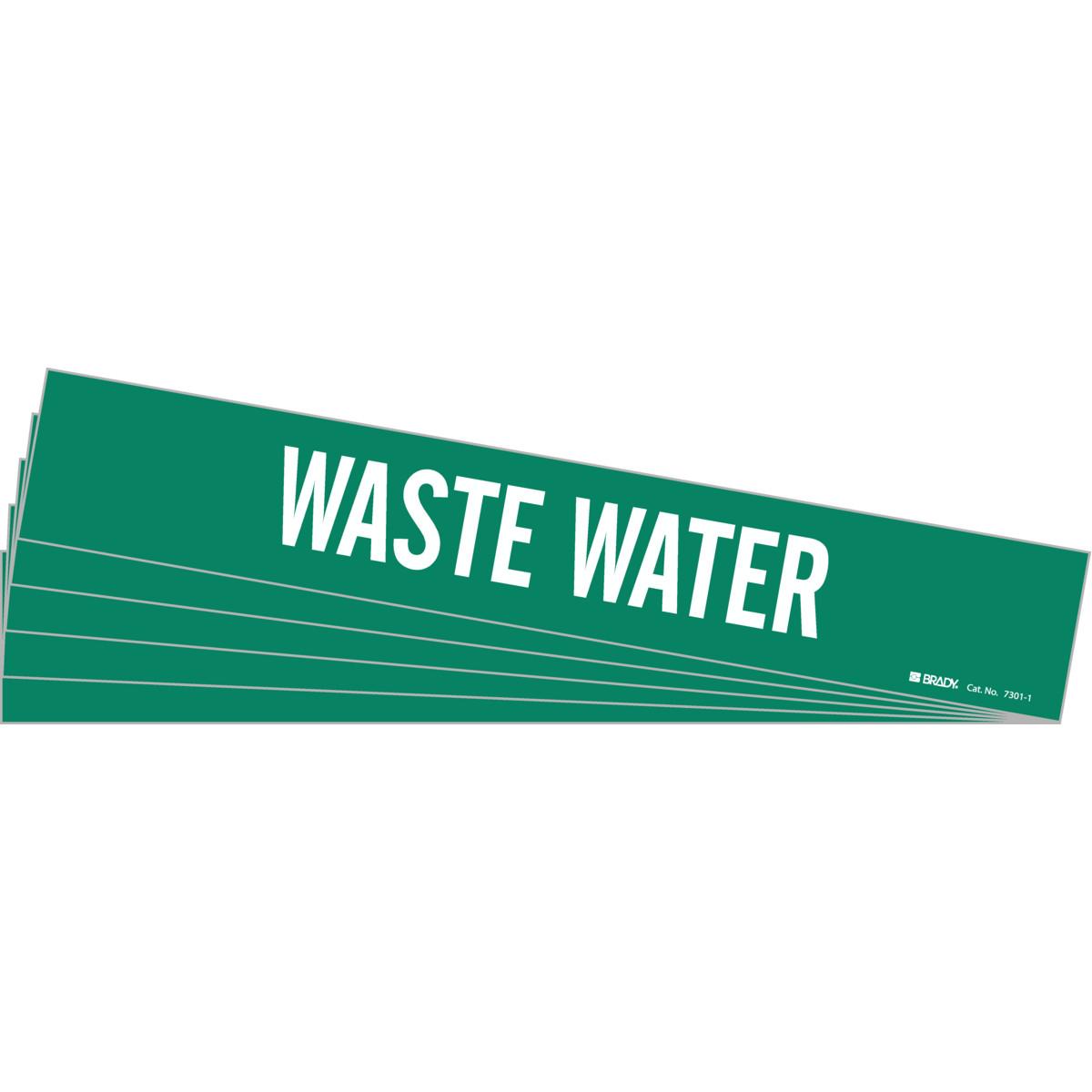Brady® 7300-4-PK Pipe Markers