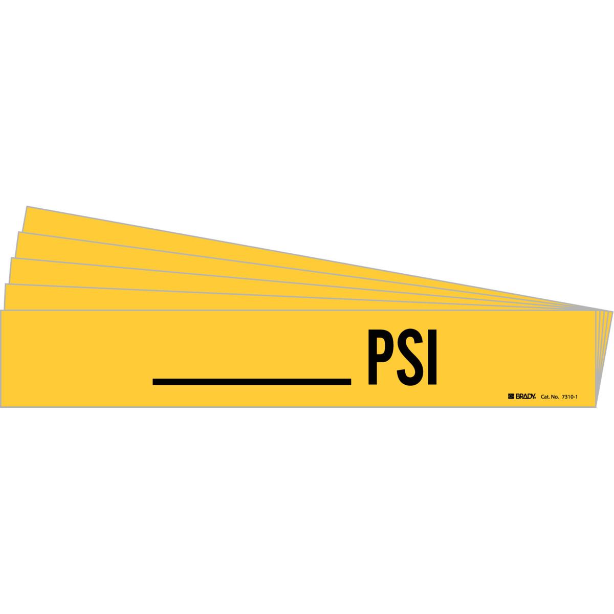 Brady® 7305-4-PK Pipe Markers
