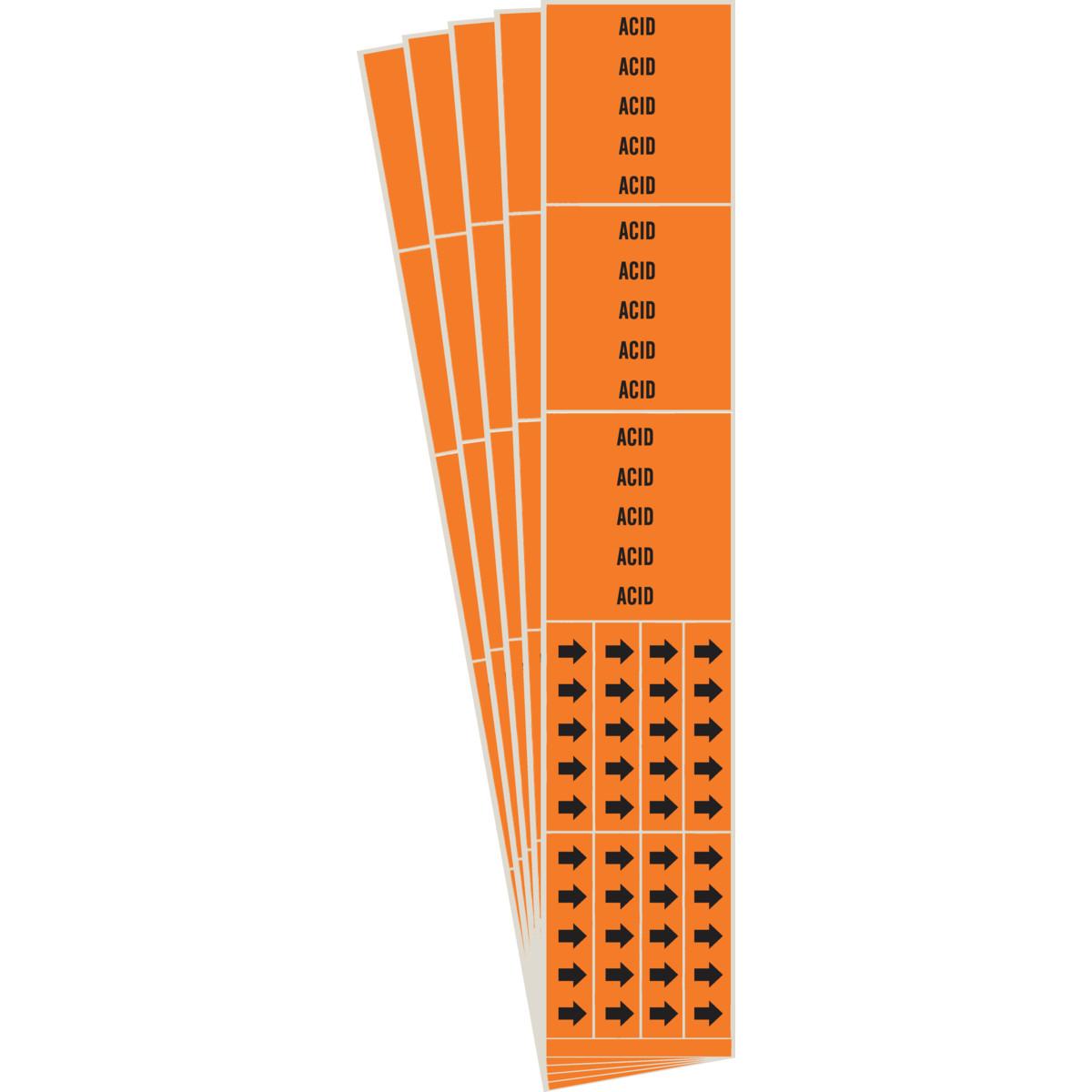 Brady® 7100-1HV-PK Pipe Markers